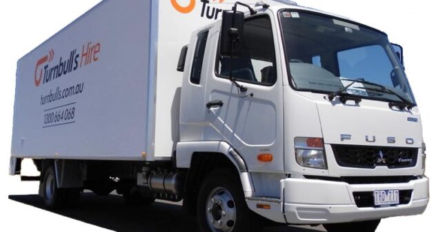 7.1 METRE FURNITURE TRUCK with tail gate lift and trolley