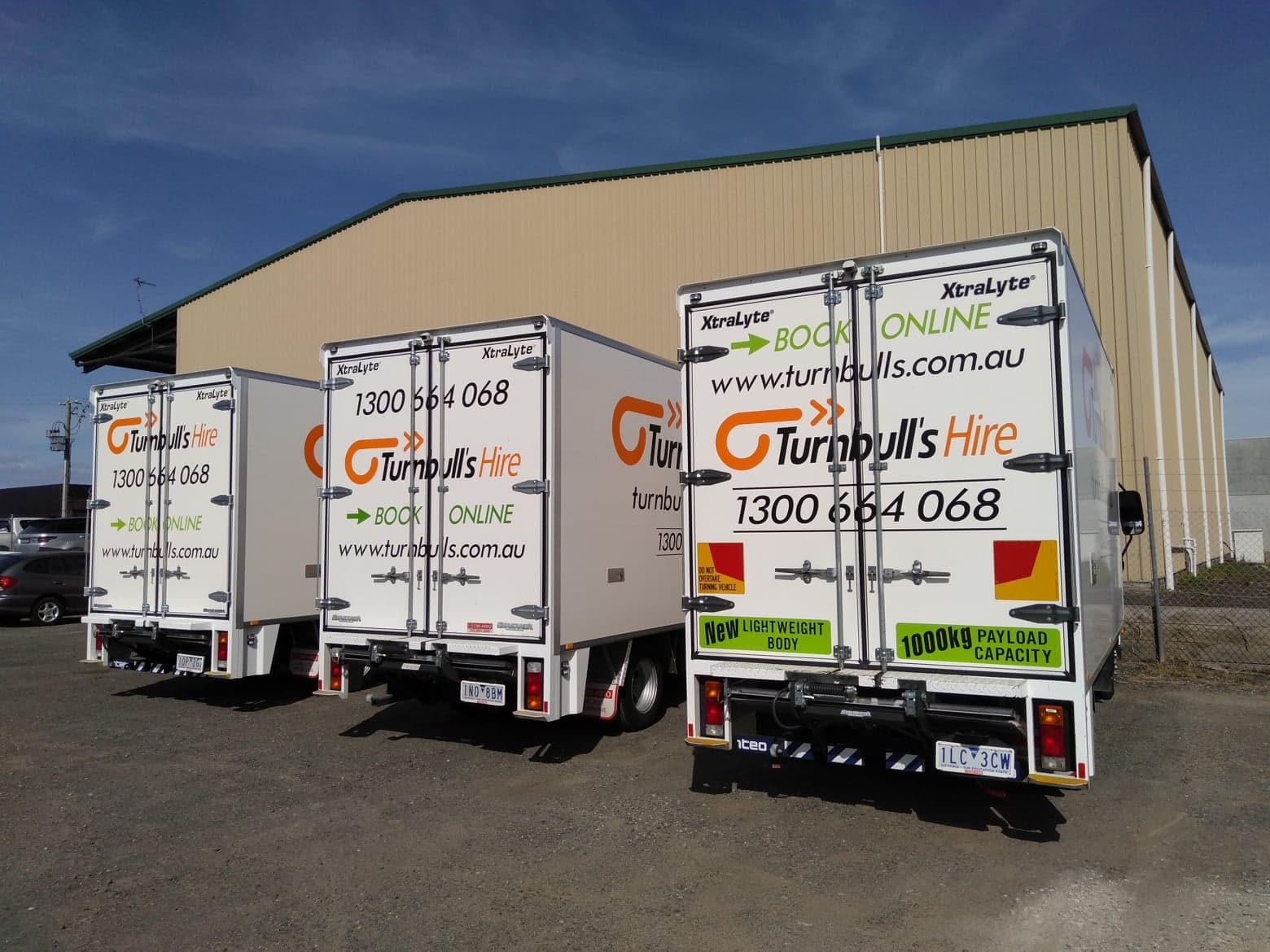 Moving truck weekend special Turnbull's Hire