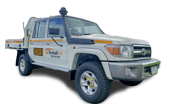 TOYOTA LANDCRUISER DUAL CAB TRAY ( MINE SPEC )