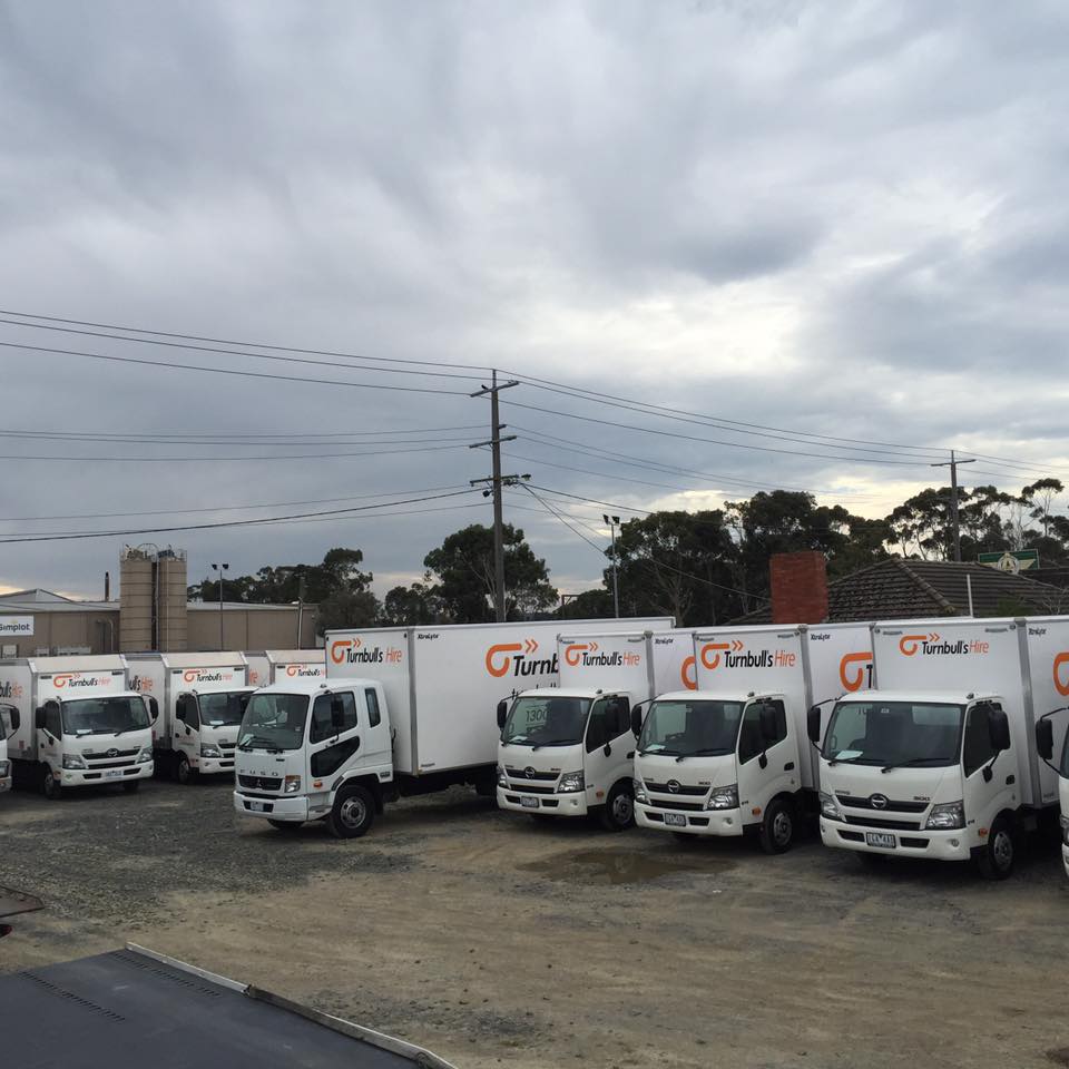 Turnbulls Hire Truck rental Melbourne Sydney airports moving van hire Turnbull