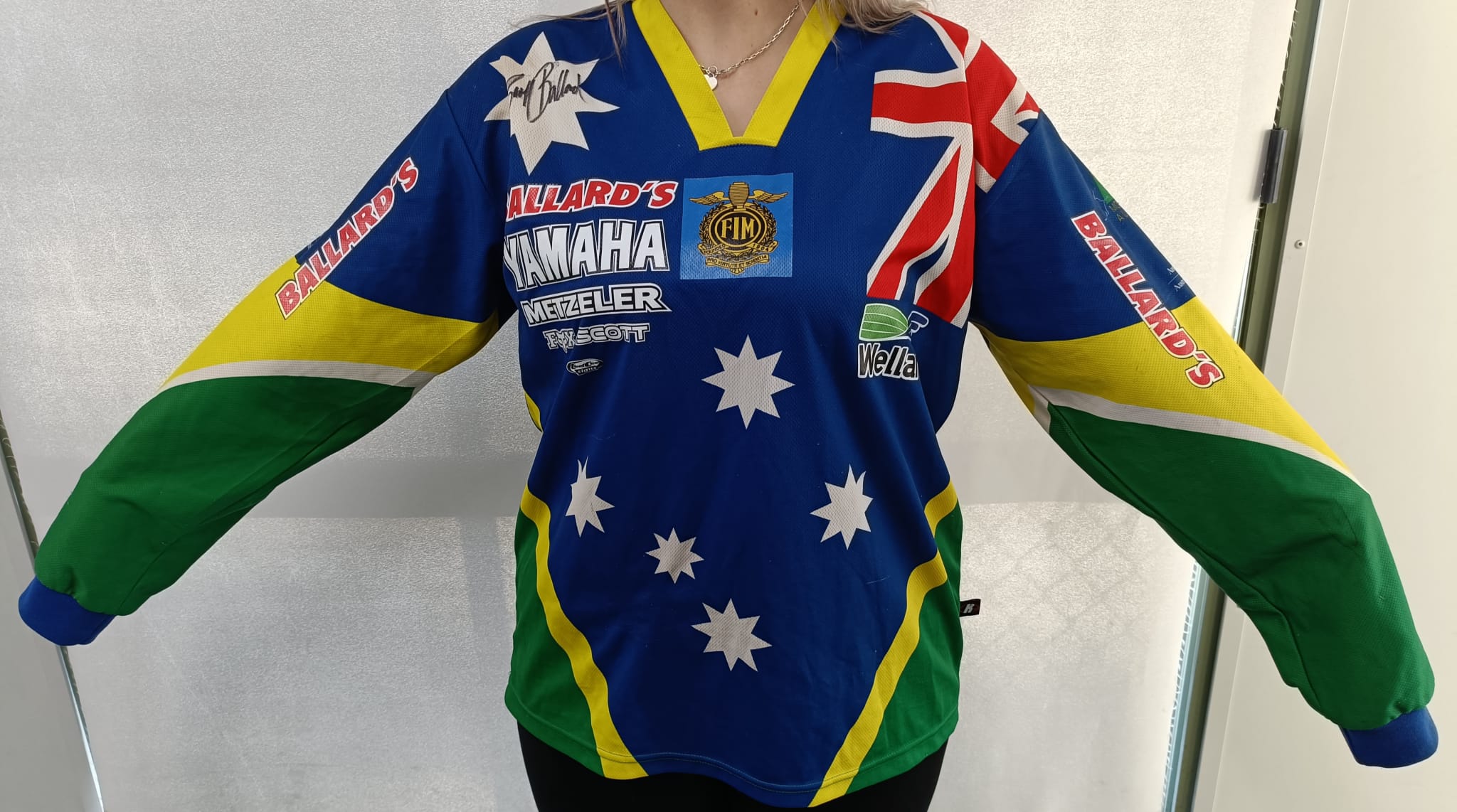 LOT 16 - Signed Geoff Ballard ISDE Jersey 