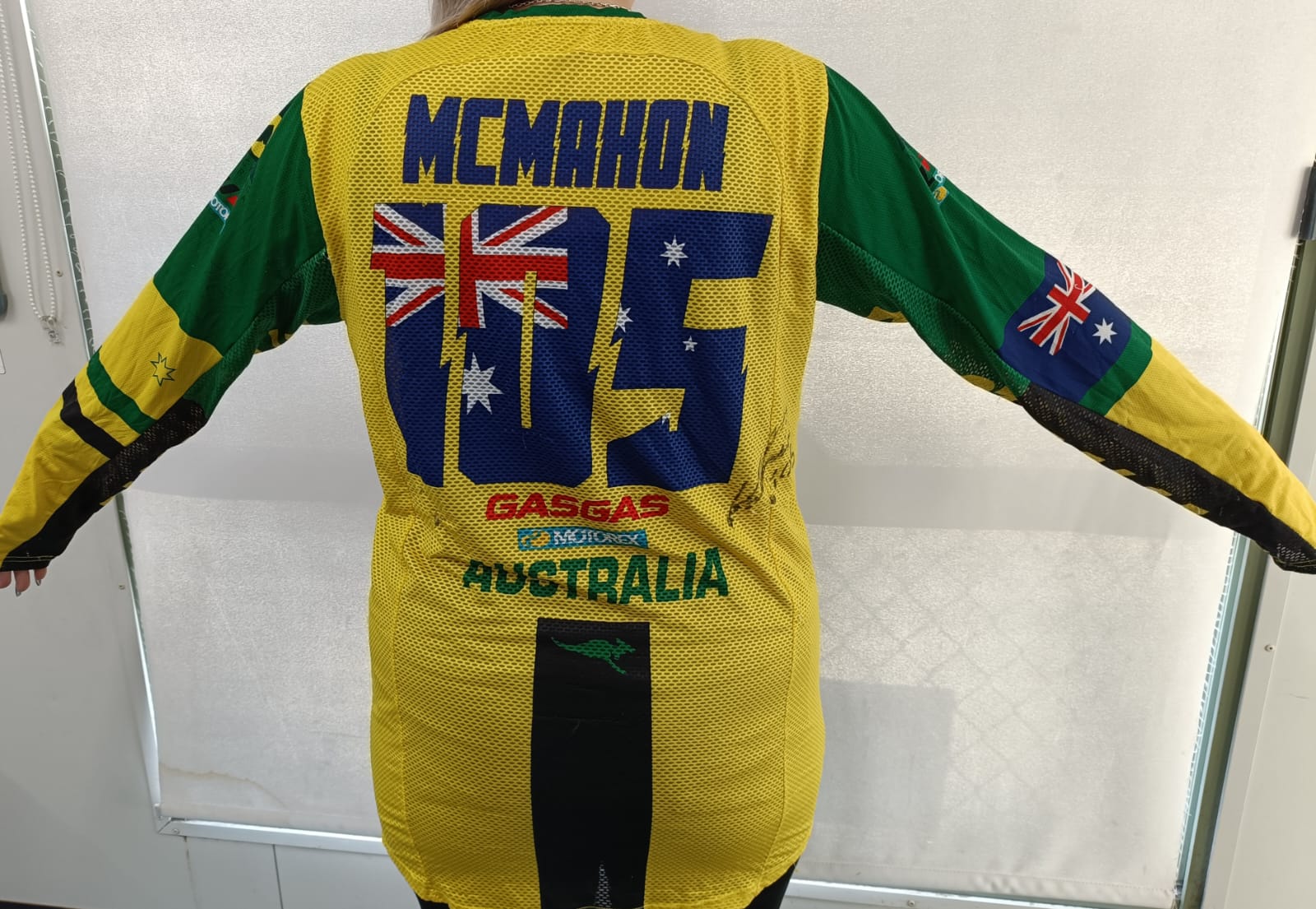 LOT 14- Sign Corey McMahon Jersey - 2024 Spain